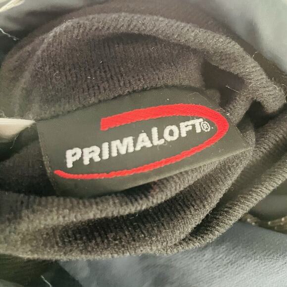 Mountain Hardware Primaloft Jacket Womens 10 Blue Reversible Quilted Outdoor - Picture 4 of 16